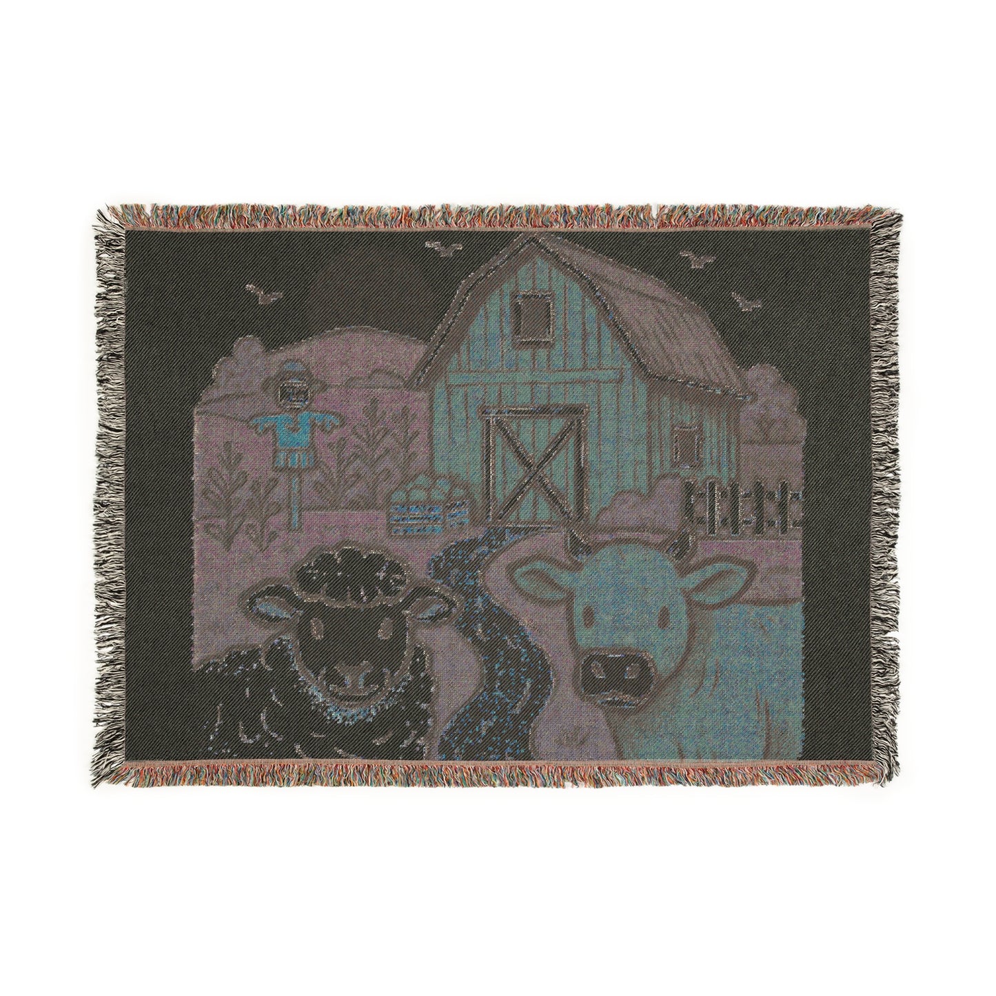 Woven farm Blanket