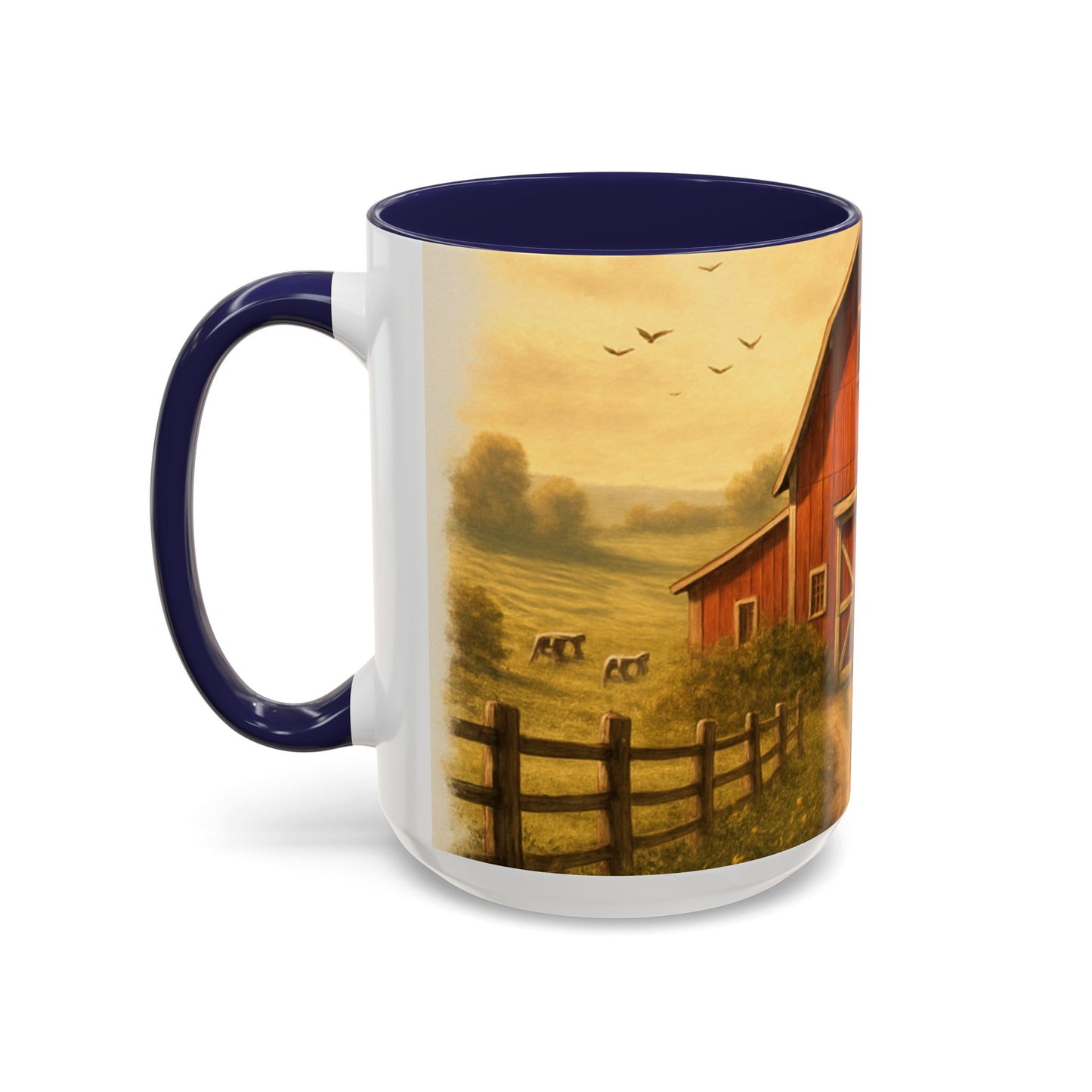 Rustic Farmhouse Coffee Mug - Cozy Vibes for Coffee Lovers, Perfect Gift for Farmers, Country Home Décor, Ideal for Fall Celebrations, [...]