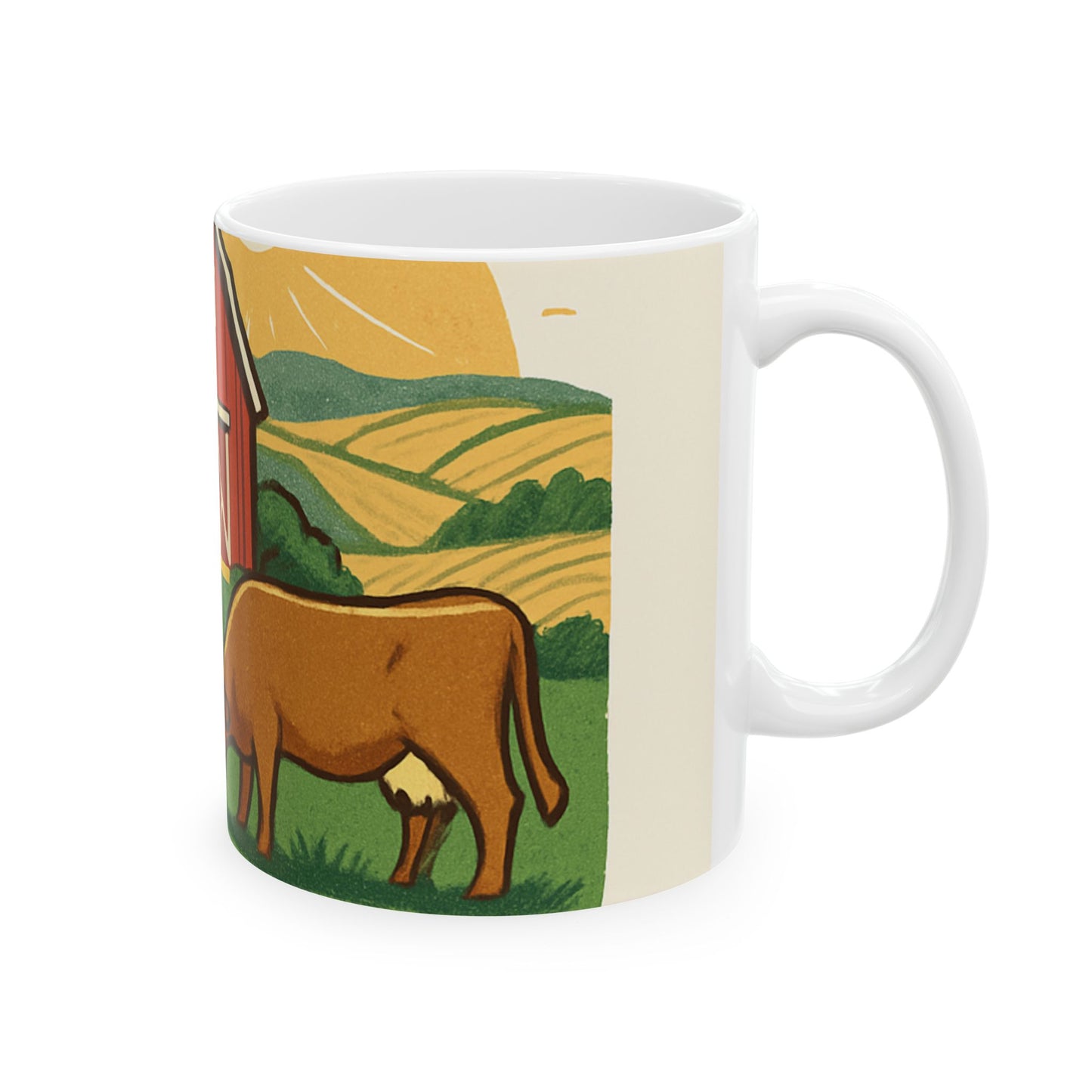 Live Laugh Love Ceramic Mug - Inspirational Coffee Cup, Friendship Gift, Home Décor, Motivational Kitchenware, Perfect for Any Occasion