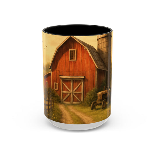 Rustic Farmhouse Coffee Mug - Cozy Vibes for Coffee Lovers, Perfect Gift for Farmers, Country Home Décor, Ideal for Fall Celebrations, [...]