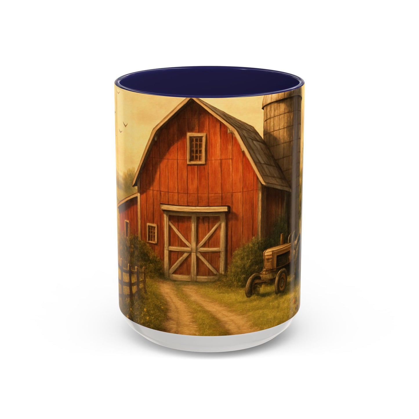 Rustic Farmhouse Coffee Mug - Cozy Vibes for Coffee Lovers, Perfect Gift for Farmers, Country Home Décor, Ideal for Fall Celebrations, [...]