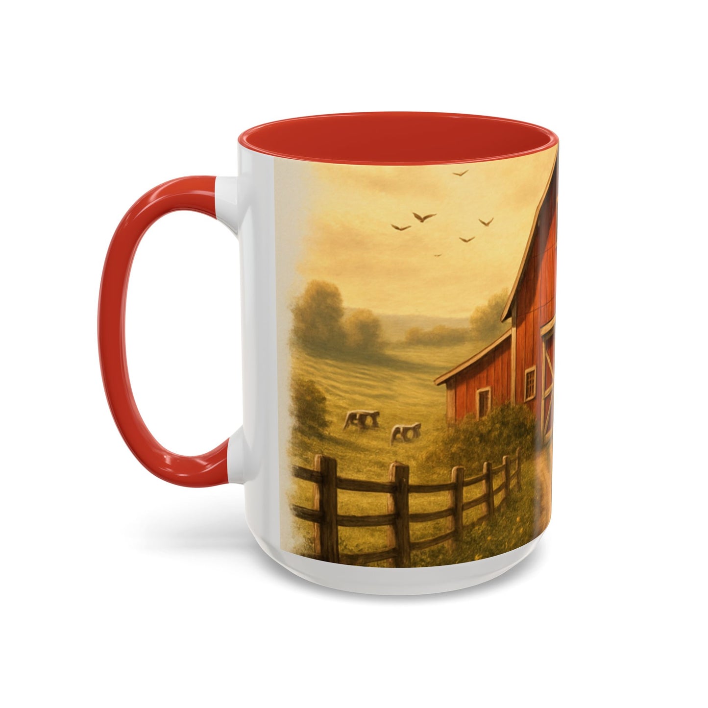 Rustic Farmhouse Coffee Mug - Cozy Vibes for Coffee Lovers, Perfect Gift for Farmers, Country Home Décor, Ideal for Fall Celebrations, [...]