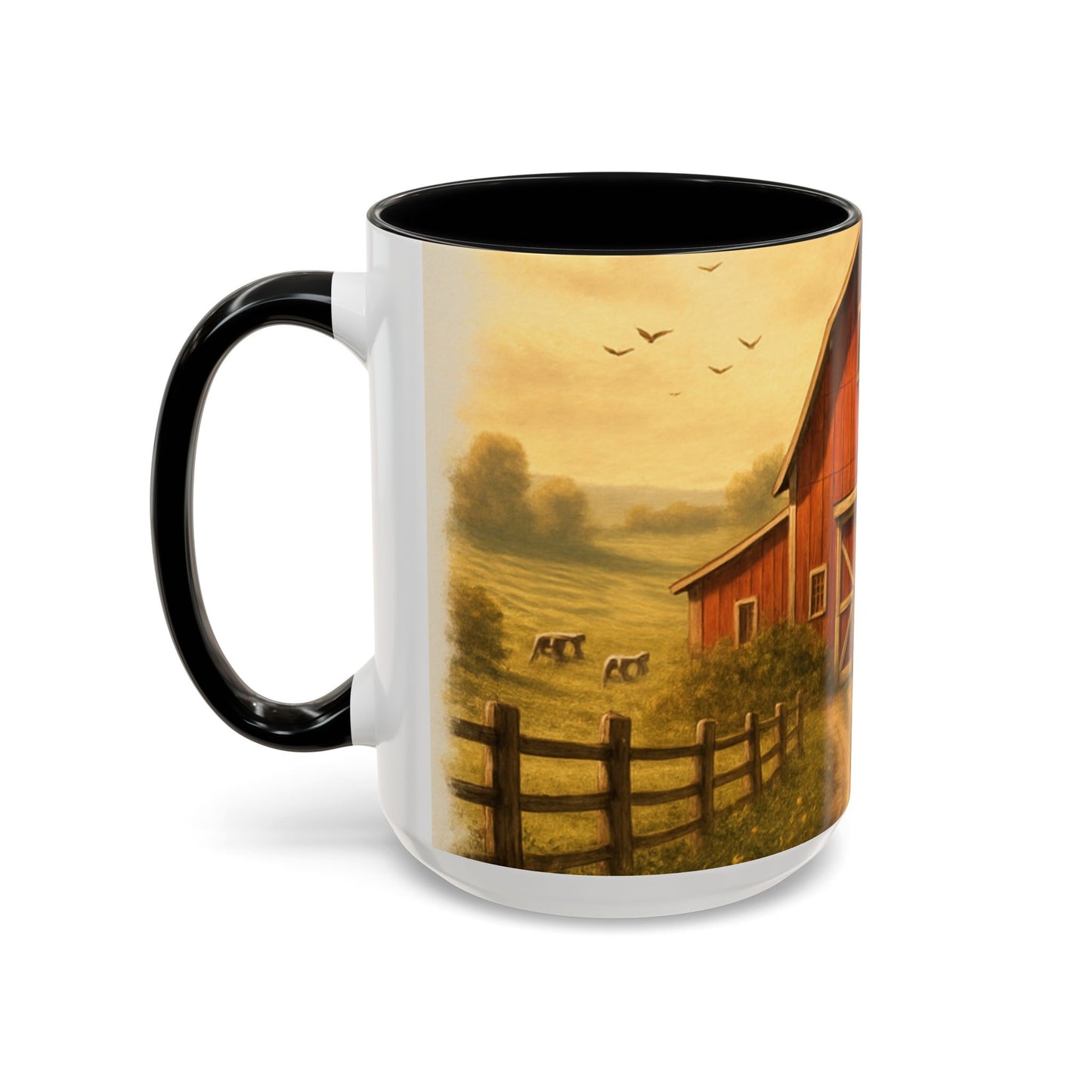 Rustic Farmhouse Coffee Mug - Cozy Vibes for Coffee Lovers, Perfect Gift for Farmers, Country Home Décor, Ideal for Fall Celebrations, [...]
