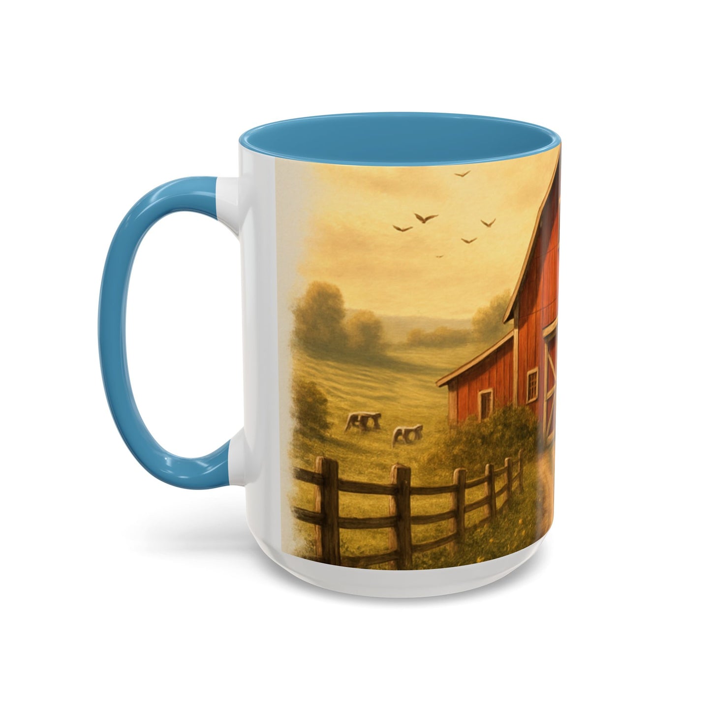 Rustic Farmhouse Coffee Mug - Cozy Vibes for Coffee Lovers, Perfect Gift for Farmers, Country Home Décor, Ideal for Fall Celebrations, [...]